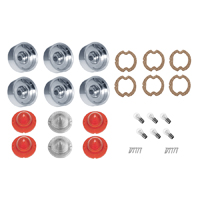 58 Chevrolet Impala Tail Light Kit, w/ Housings