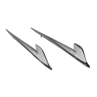 58 Chevrolet Fullsize Passenger Car Chrome Fender Top Ornaments