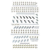 58 Chevrolet Impala/Bel Air Side Molding Clip Set