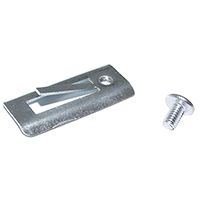 58 Chevrolet Impala/Bel Air, Door End Molding Clip w/Screw