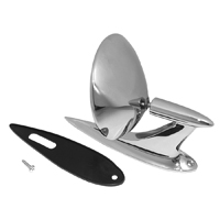 58 Chevrolet Fullsize Passenger Side View Mirror, LH or RH