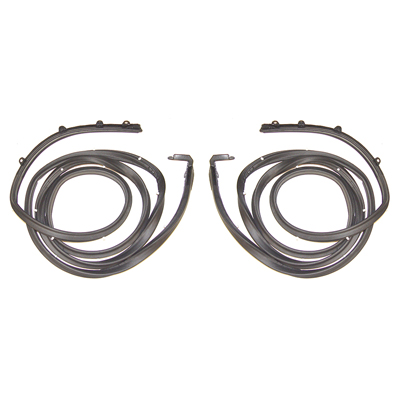 58 Chevrolet Impala 2 Dr Hardtop/Convertible Door Weatherstrip