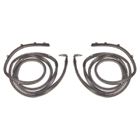 58 Chevrolet Impala 2 Dr Hardtop/Convertible Door Weatherstrip