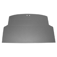 58 Chevrolet Fullsize 2 Dr Hardtop Back Of Rear Seat Trunk Panel