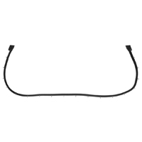 58 Chevrolet Fullsize Lower Tailgate Weatherstrip