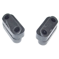 58 Chevrolet Fullsize Wagon Upper Tailgate Bumpers