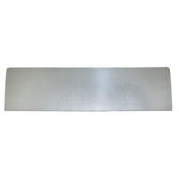 58 Chevrolet Full Size Car Aluminum Dash Fascia Radio Delete Plate