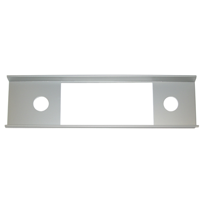58 Chevrolet Full Size Car Aluminum Dash Fascia Radio Plate