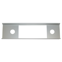 58 Chevrolet Full Size Car Aluminum Dash Fascia Radio Plate