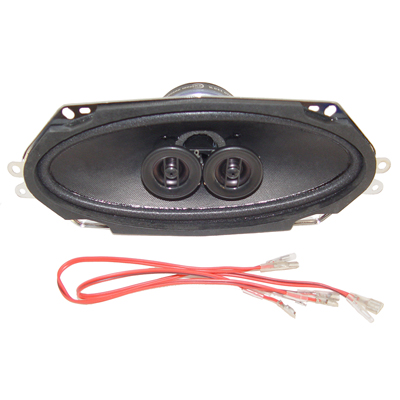 58-72 Chevrolet Car Universal 4x10 Dual Voice Coil Speaker 140 Watts