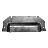58-64 Chevrolet Car Rear Convertible Speaker Cover