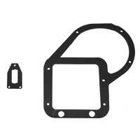 58 Chevrolet Full Size Car Heater Box Seals, 2 pieces, pair