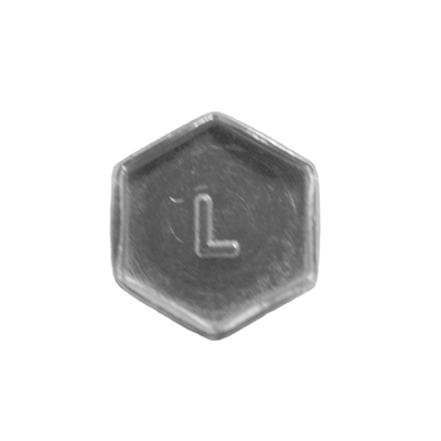 58-72 Chevrolet Small Block Car Fuel Pump Plate Bolt, Lower, Original 