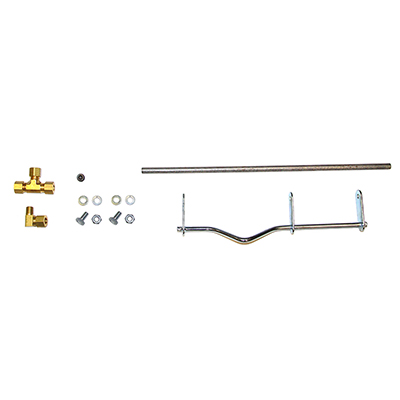 41-52 Chevrolet 6-Cyl 216 Car - Dual Carb Offenhauser Carburetor Linkage Kit