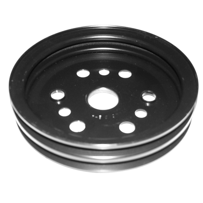 58-68 Chevrolet Small Block Car, 2-Groove Crank Shaft Pulley, #3744043