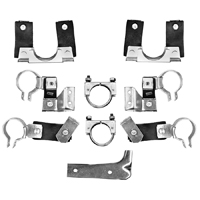 58-64 Chevrolet Car Dual Exhaust / Hanger Set