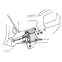 58-64 Chevrolet All V8 (exc 409) Engine Side Mount