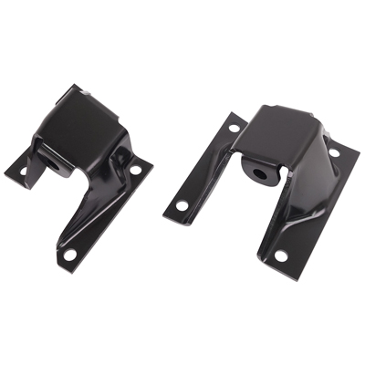 58-64 Chevrolet V8 Car, Frame Side Motor Mount Brackets, LH & RH, Pair
