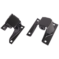 58-64 Chevrolet V8 Car, Frame Side Motor Mount Brackets, LH & RH, Pair