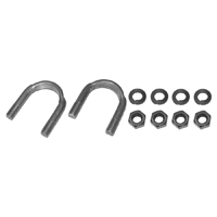 58-72 Chevrolet Car Universal Joint U-Bolt Kit, Reproduction, Pair