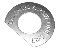 58-64 Chevrolet Car Rear Axle Differential Posi-Trac Lubricant Tag Replacement