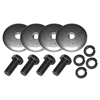 58-64 Chevrolet Car Control Arm Bushing Retainer Kit, Upper