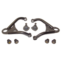 58-64 Chevrolet Car Upper Tubular Control A-Arms w/Ball Joints, Bushings, Shafts, Pair