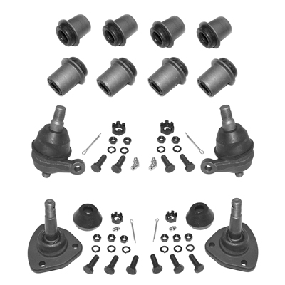 58-64 Chevrolet Car Front End Mini Rebuild Kit w/ Original Style Rubber Bushings