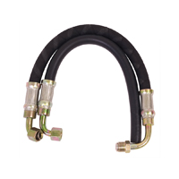 58-64 Chevrolet Passenger Car Steering Box Conversion Power Steering Hose Set, 2 Pieces 605 Style Box