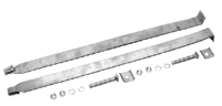 58 Full Size Exept Wagon Fuel Tank Straps W/Hardware