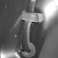 58-64 Full Size Wiring Harness Clips 10 Pieces