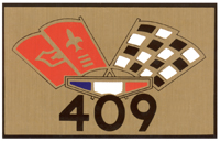 Chevrolet Passenger Car 409 Air Cleaner Decal