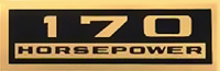 Full Size  Valve Cover Decal 170 HP