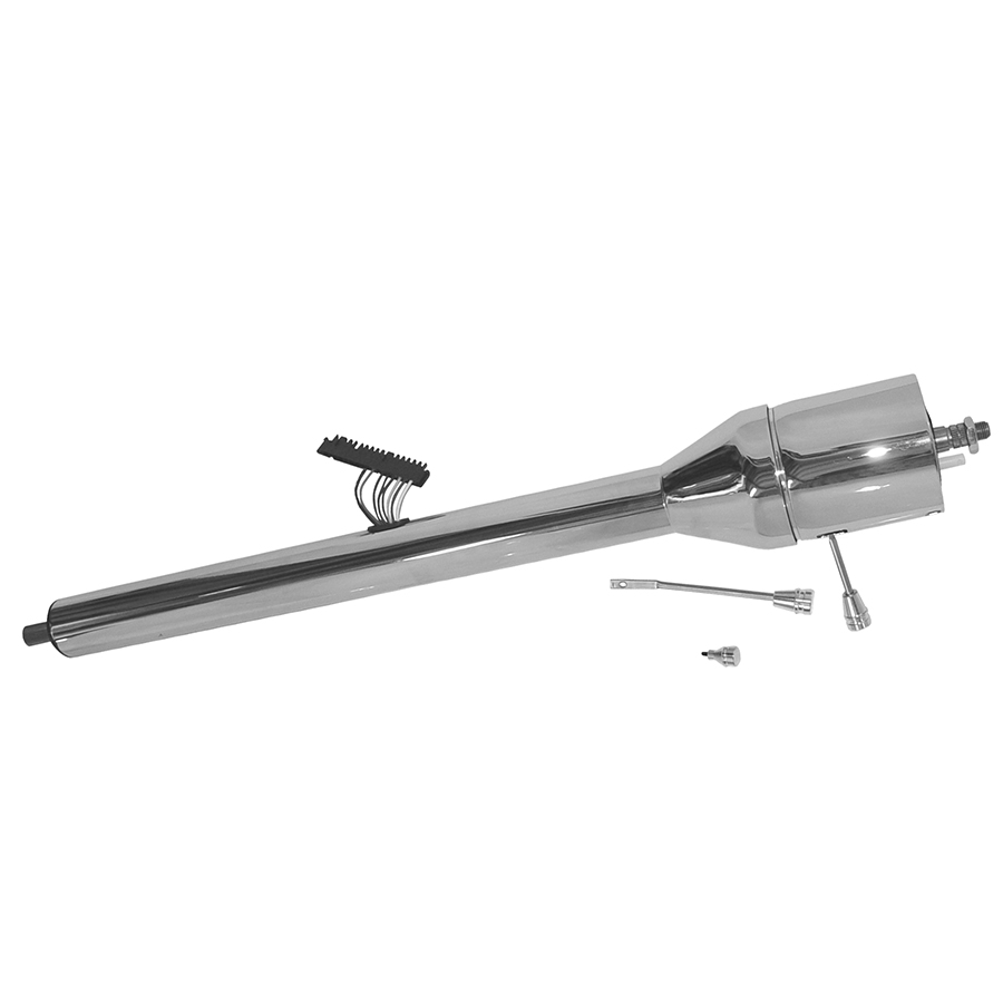 67-68 Camaro Chrome Floor Shift Tilt Steering Column