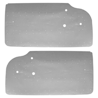 58 Chevrolet Fullsize Impala 2 Dr Front Door Panel Mylar Water Shields