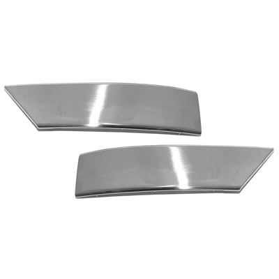 58 Chevrolet Fullsize Passenger Car Kick Panel Lower Moldings, LH & RH