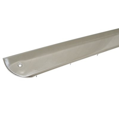 58 Chevrolet Fullsize 2 Dr Hardtop/Convertible Stainless Lower Door Panel Molding, LH/RH