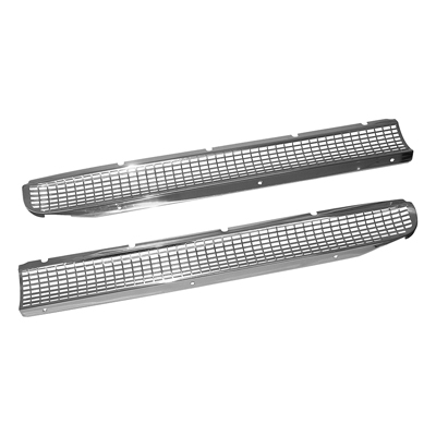 59 Chevrolet Full Size Passenger Car Hood Grill Screen