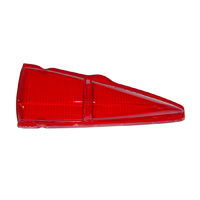 59 Chevrolet Full Size Wagon & El Camino or Sedan Delivery, LH Inner Tail Light Lens, Red
