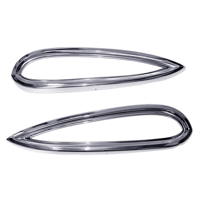 59 Chevrolet Full Size Passenger Car Aluminum Tail Light Bezels