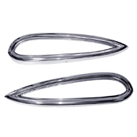59 Chevrolet Full Size Passenger Car Aluminum Tail Light Bezels
