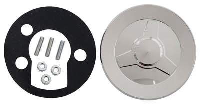 59 Chevrolet El Camino/Wagon Tailgate Emblem, Chrome with Gasket