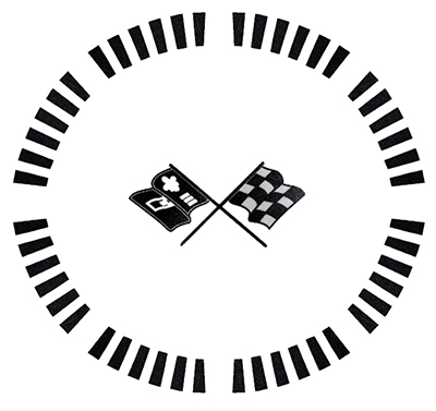 59 Chevrolet Impala/Bel Air Hub Cap Decal Set, Does 4 Caps