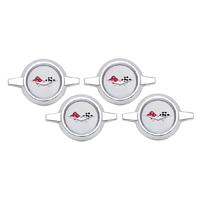 59-60 Chevrolet Fullsize Passenger Car Hub Cap Spinner Set-Silver