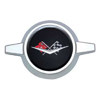 59-60 Chevrolet Fullsize Passenger Car Hub Cap Spinner-Black