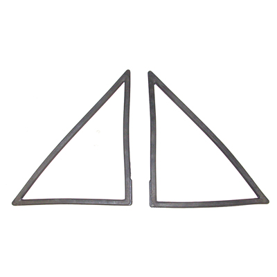 59-60 Chevrolet Fullsize 4 Dr Sedan Rear 1/4 Stationary Vent Window Seal, Triangular