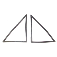 58 Chevrolet Fullsize 2 or 4 Door Wagon Rear 1/4 Stationary Vent Window Seal, Triangular
