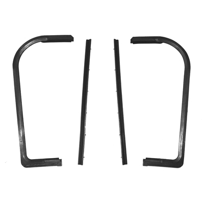 59-60 Chevrolet Fullsize 2 Door Hardtop/Convertible Vent Window Seals Set, 4 Pcs