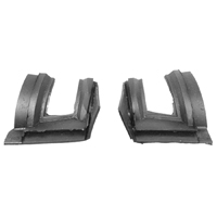 59-60 Chevrolet Fullsize 4 Dr Hardtop Front Door Lock Pillar Seals