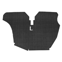 59 Chevrolet Fullsize Trunk Cardboard Side Filler Panel, RH